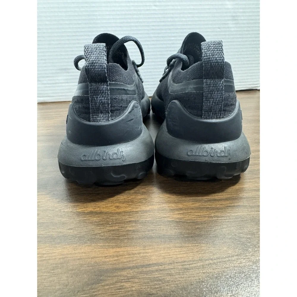 Allbirds SWT Trail Runner Shoes Mens 8.5‎ Black Trail Running Rugged Sneakers